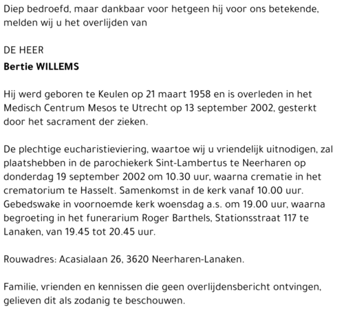 Bertie Willems