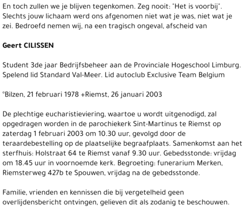 Geert Cilissen