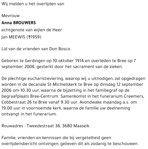 Anna Brouwers