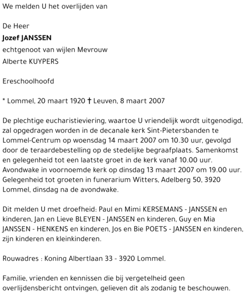 Jozef Janssen