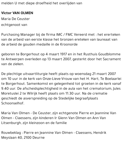 Victor Van Olmen