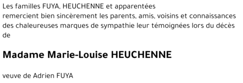 Marie-Louise HEUCHENNE