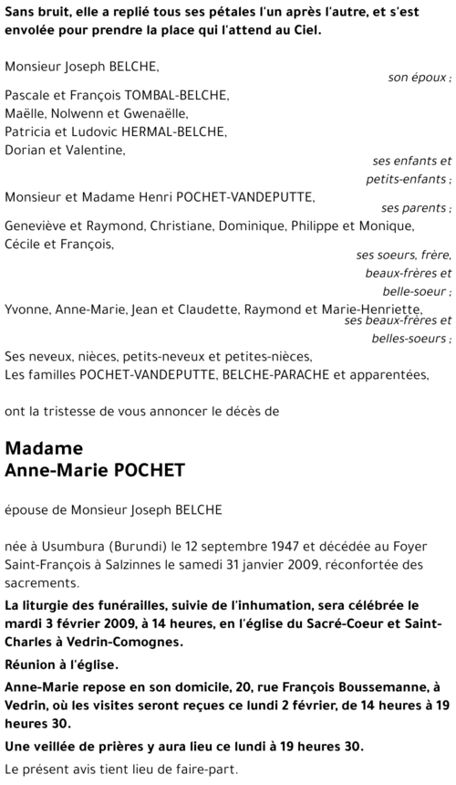 Anne-Marie POCHET