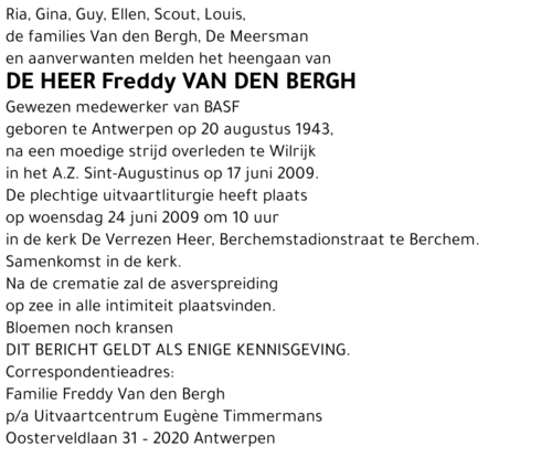 Alfred Van den Bergh