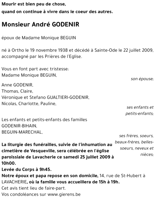 André GODENIR
