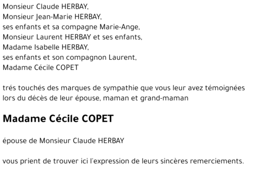 Cécile COPET