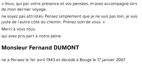 Fernand DUMONT