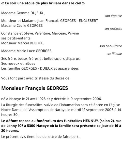 François GEORGES
