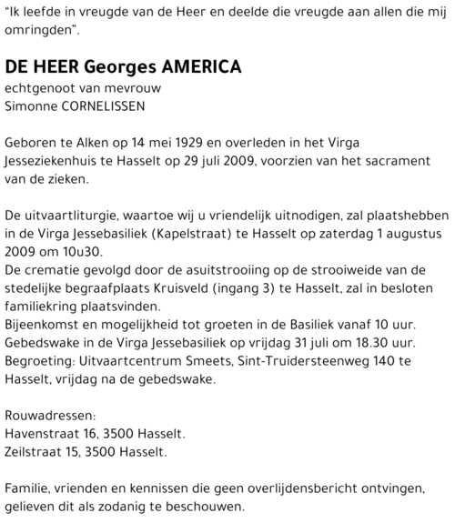 Georges America
