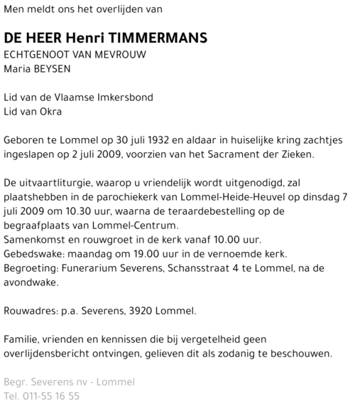 Henri Timmermans