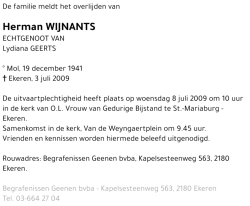 Herman Wijnants
