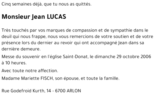 Jean LUCAS