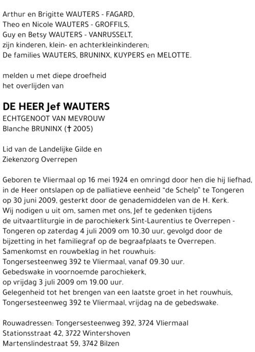 Jef Wauters