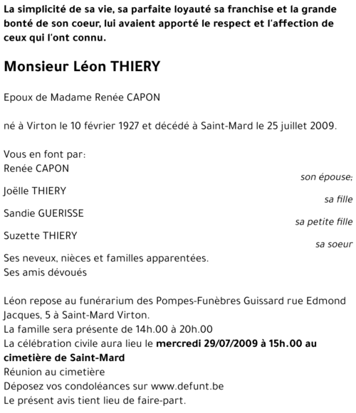 Léon THIERY