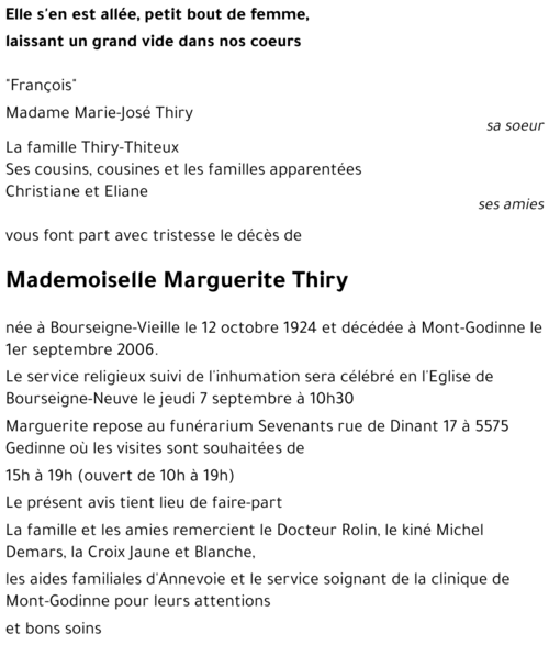 Marguerite Thiry