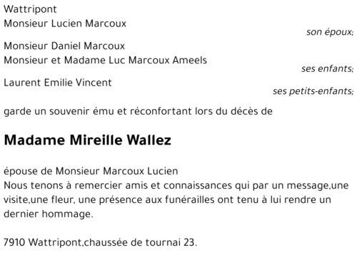 Mireille Wallez