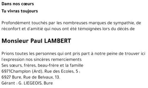 Paul LAMBERT