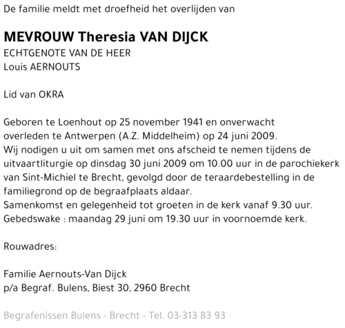 Theresia Van Dijck