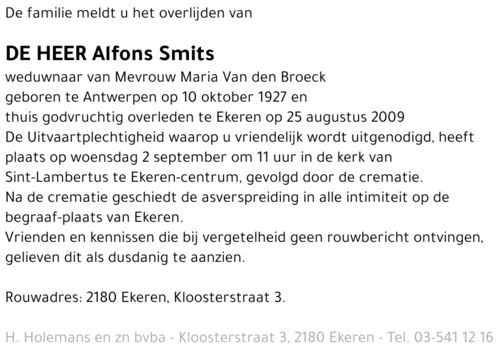 Alfons Smits