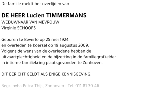 Lucien Timmermans