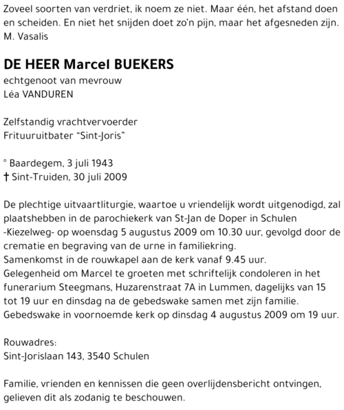 Marcel Buekers