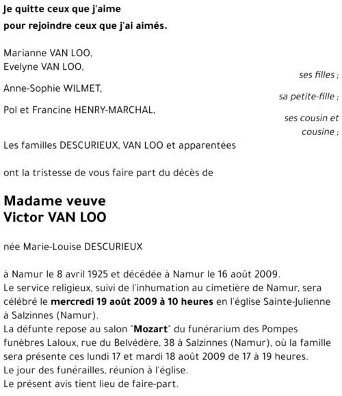 Marie-Louise DESCURIEUX
