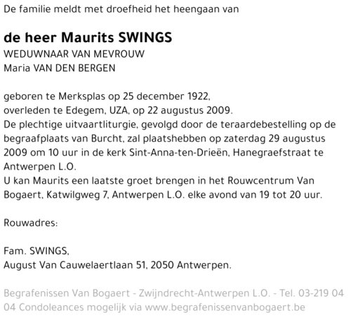 Maurits Swings