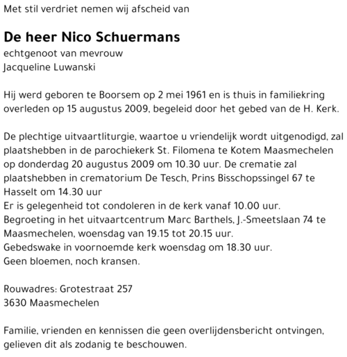 Nico Schuermans