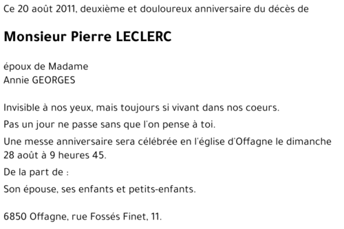 Pierre LECLERC