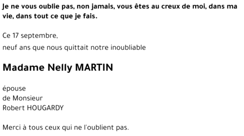 Nelly MARTIN