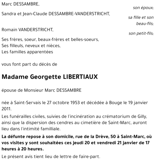 Georgette LIBERTIAUX