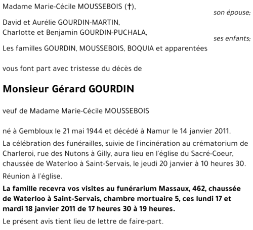Gérard GOURDIN