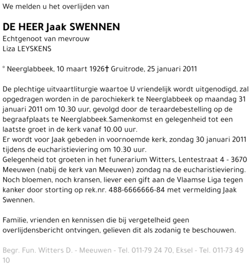 Jaak Swennen