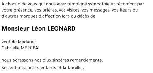 Léon LEONARD