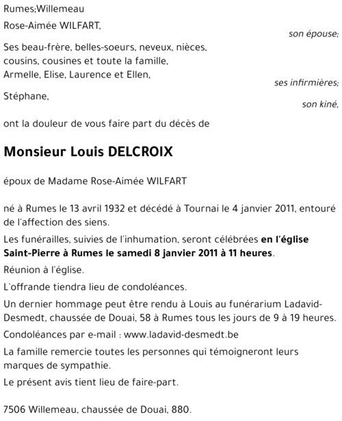 Louis DELCROIX