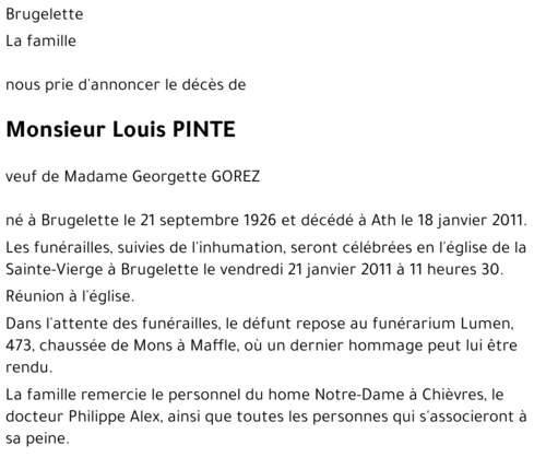 Louis Pinte