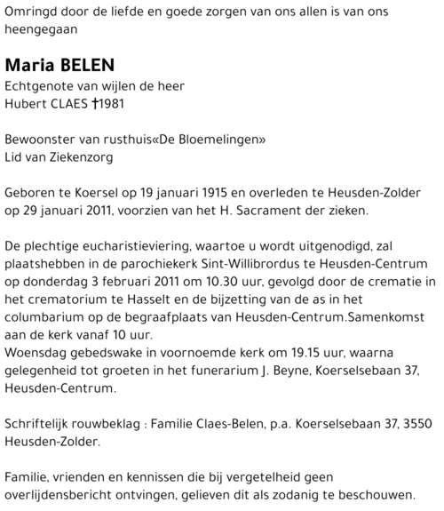 Maria Belen