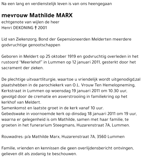 Mathilde Marx