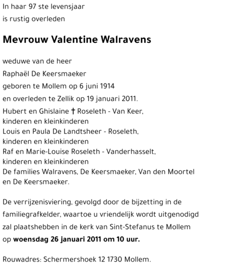 Valentine Walravens