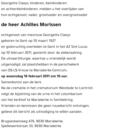 Achilles Morissen