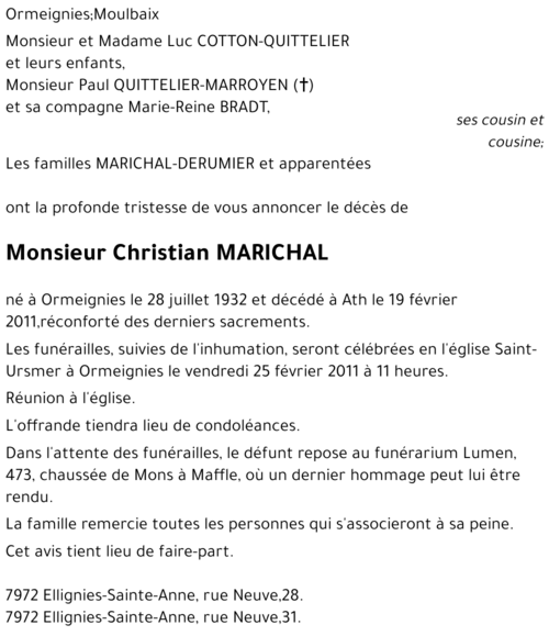 Christian Marichal