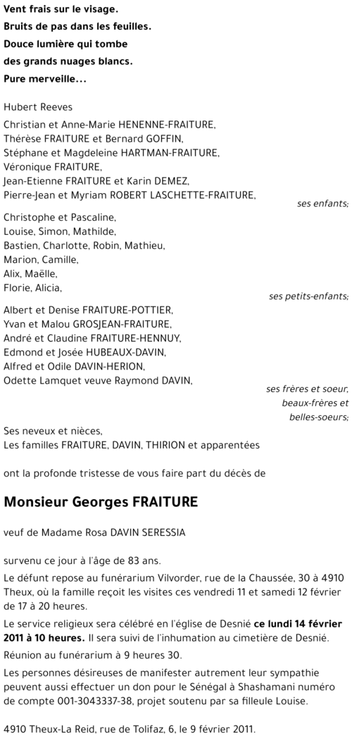 Georges FRAITURE