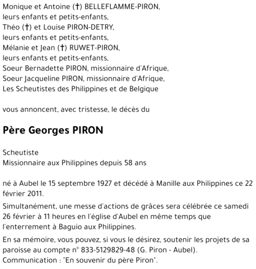 Georges PIRON