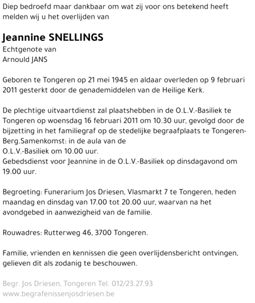 Jeannine Snellings