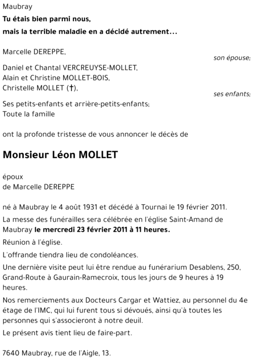 Léon MOLLET