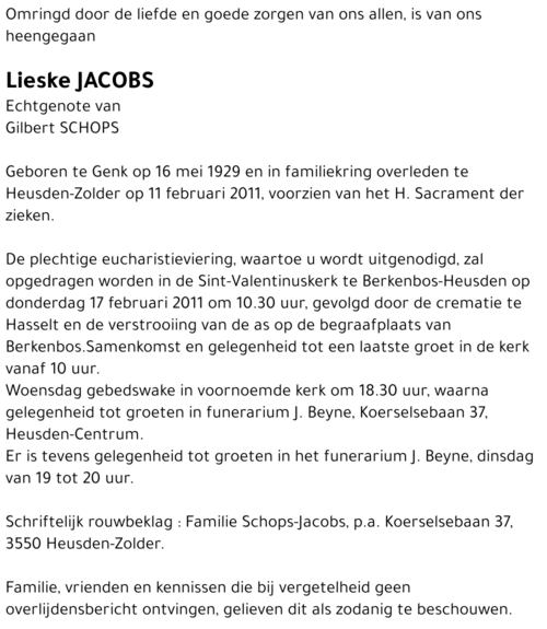Lieske Jacobs