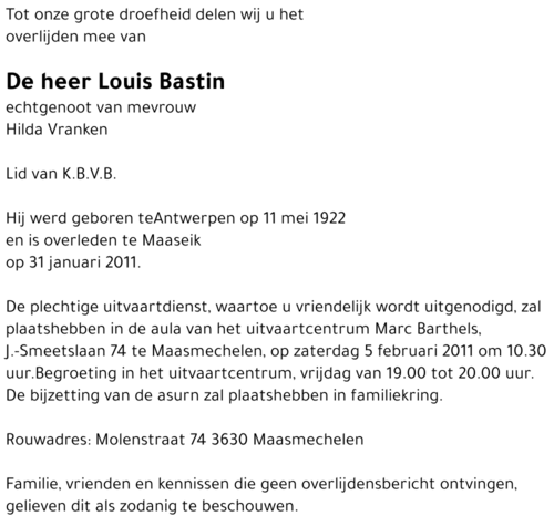 Louis Bastin