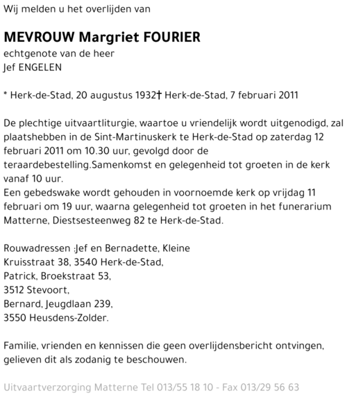 Margriet Fourier