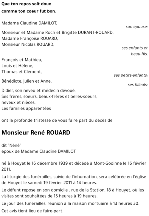 René ROUARD