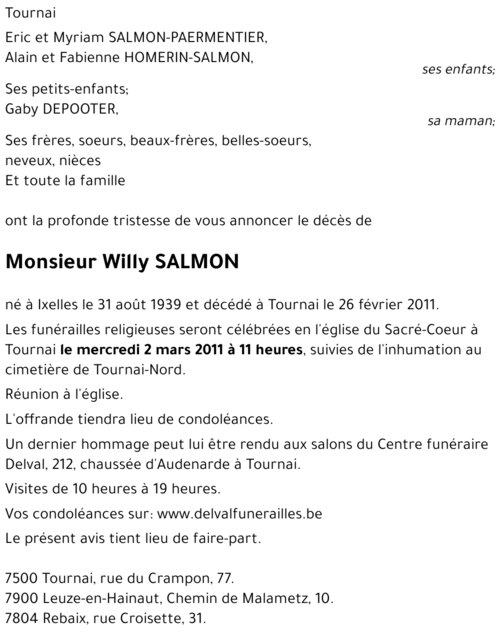 Willy SALMON